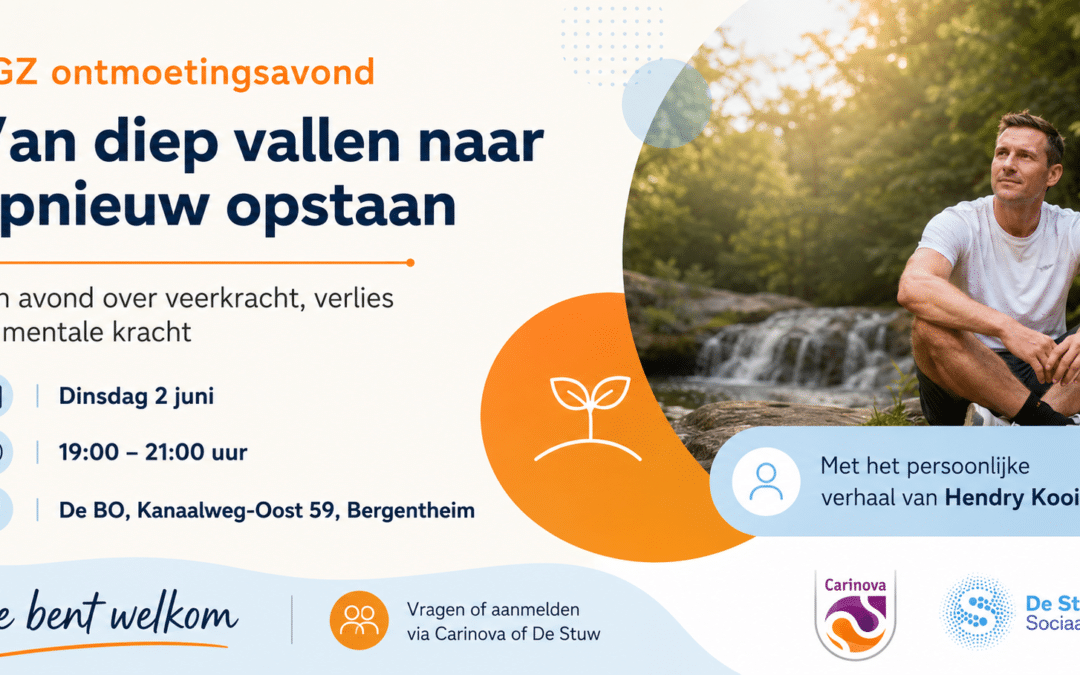 GGZ ontmoetingsavond – Van diep vallen naar opnieuw opstaan