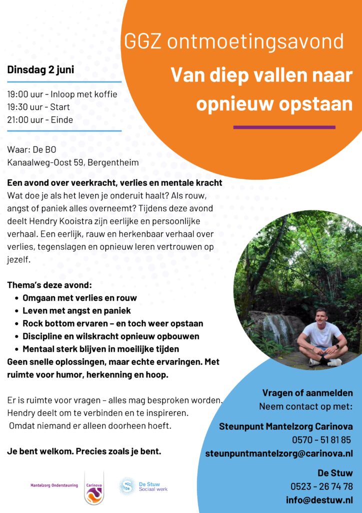 GGZ ontmoetingsavond 2 juni Bergentheim