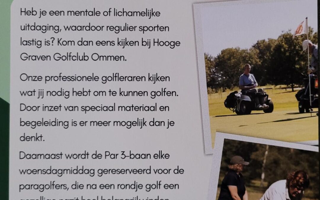 Kennismaken met paragolf